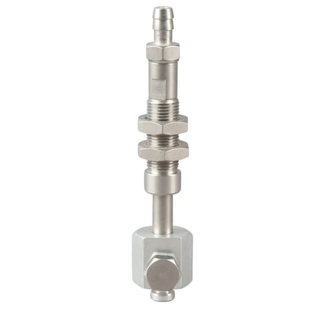 Fipa Spring leveler, travel = 10 mm, with 2 vacuum connections diam. 6 mm, 50.330